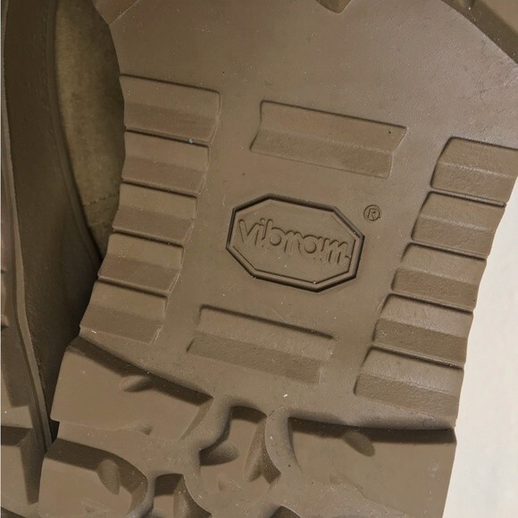 Altama Gore Tex Combat Boots Coyote Brown Army Jump Hiking Vibram Sole Size 12 R - Picture 10 of 11